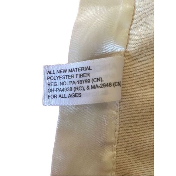 Google, beige bear with bow tie lovey baby security, google 18 inches ￼ - Picture 3 of 6